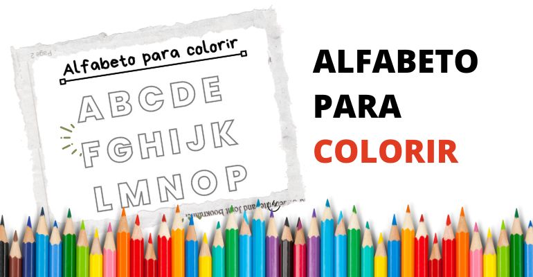 alfabeto a4 e pd para colorir