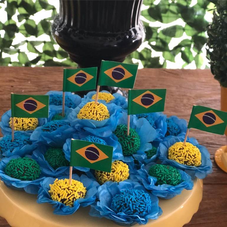 Brigadeiros temáticos de Copa do Mundo