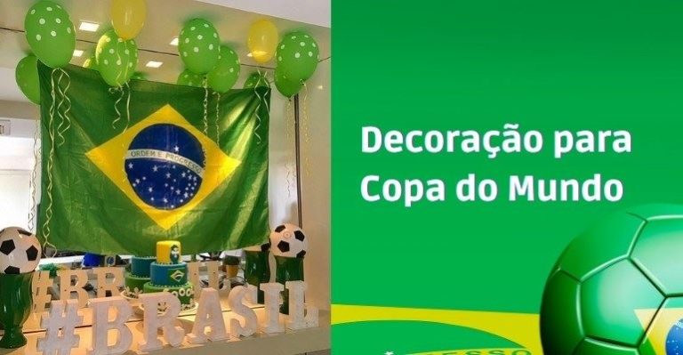 decoração barata copa do mundo