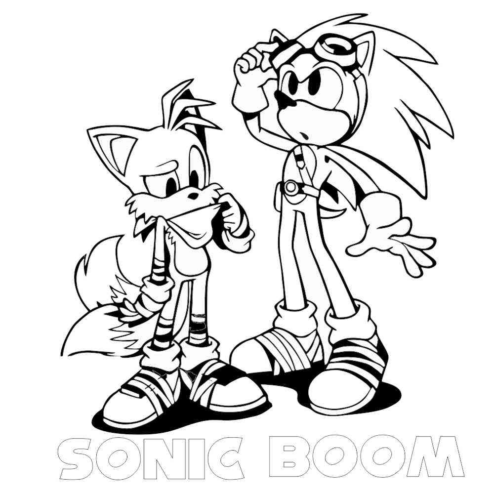 Desenhos de Sonic para colorir, jogos de pintar e imprimir