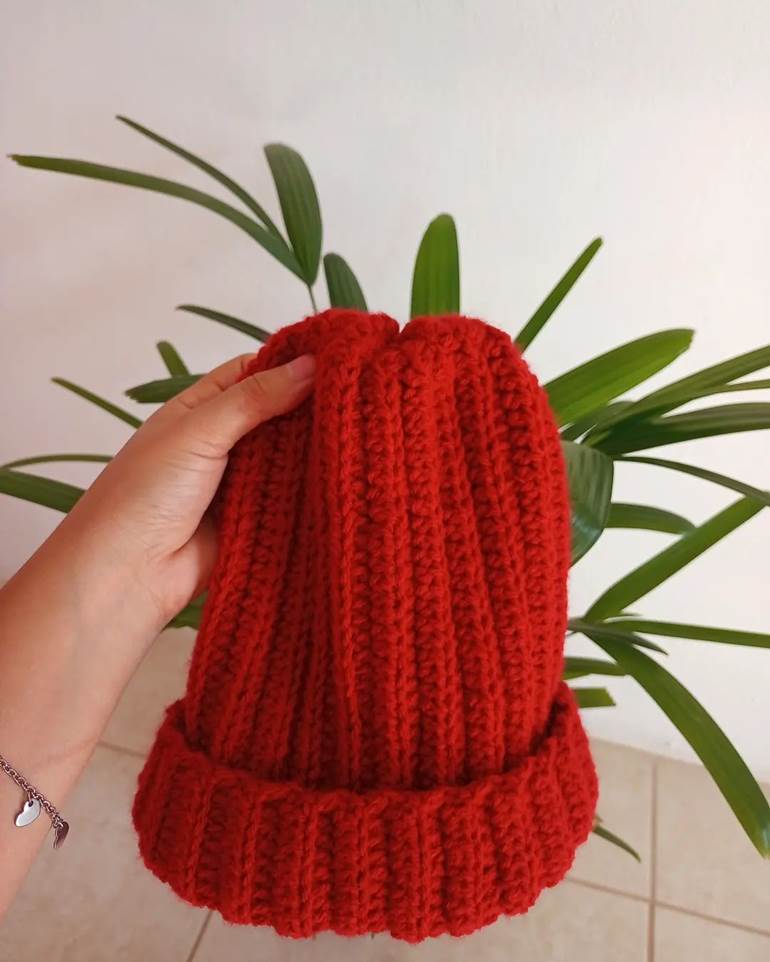 Gorro vermelho