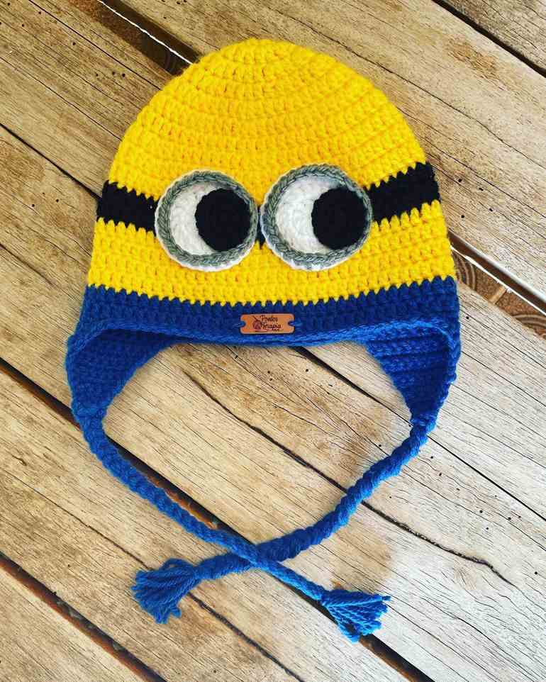 Gorro em formato de Minion