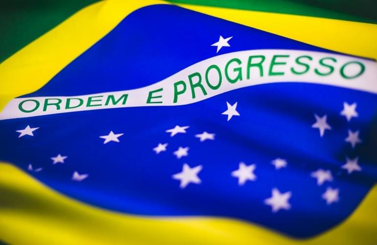 Bandeira do Brasil estrelas 