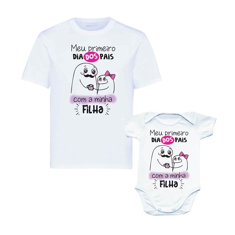 camisa flork pai e filha