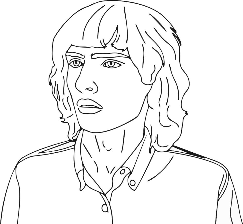 Desenho de Mike para colorir