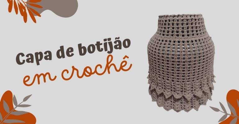 capas de botija em croche criativas