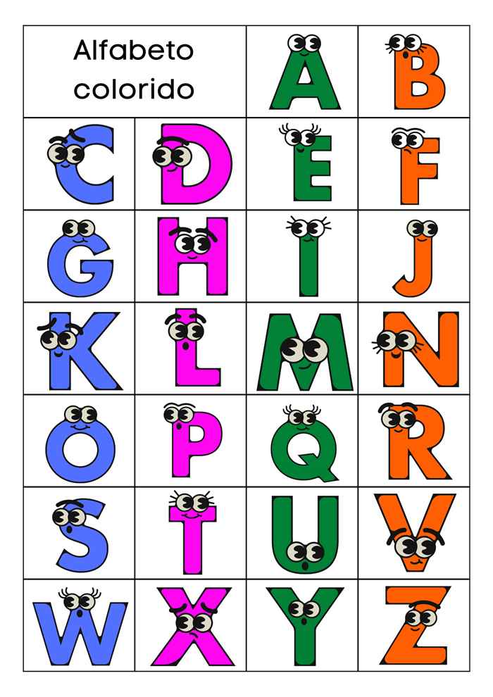 alfabeto de bichinhos