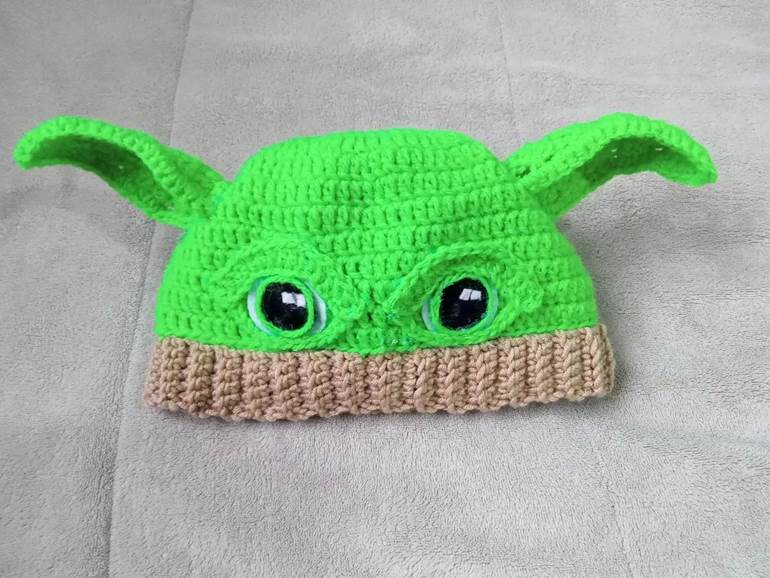 Touca de Bebê Yoda