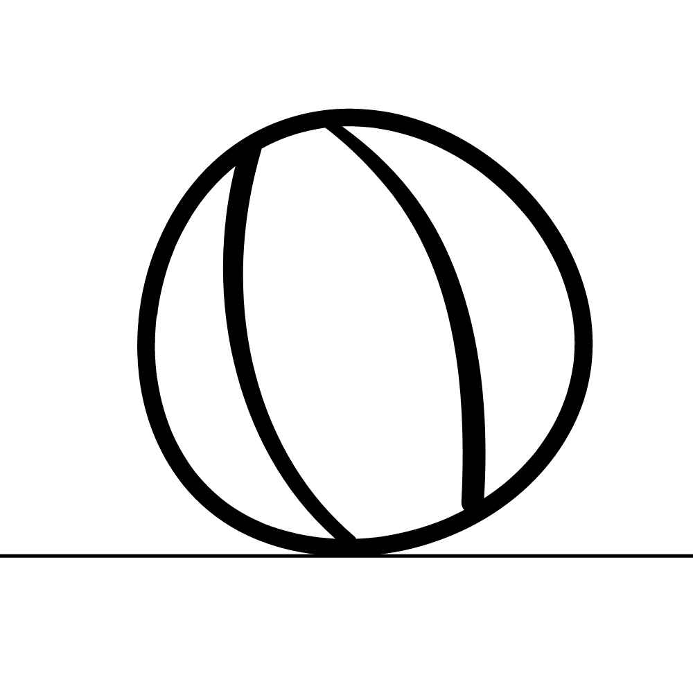 bola para desenhar