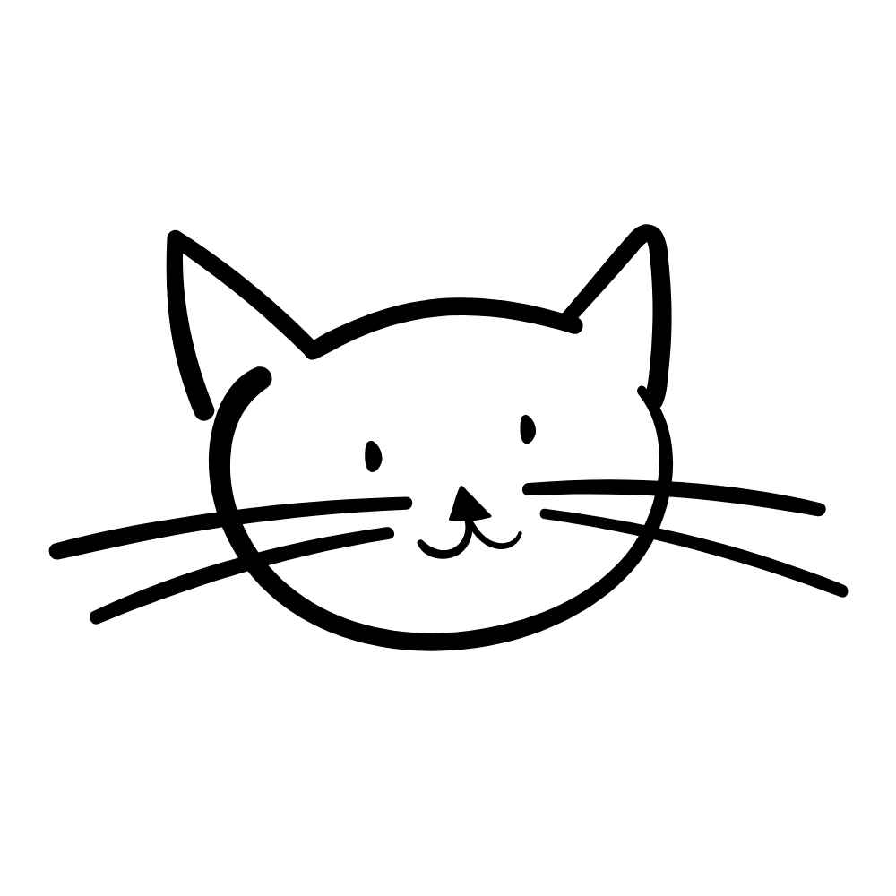 gato para desenhar