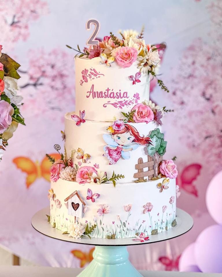 Bolo Jardim Encantado: 55 sugestões encantadoras do tema mais legal do ...