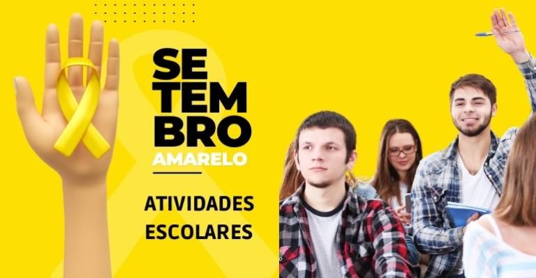 atividades escolares setembro amarelo