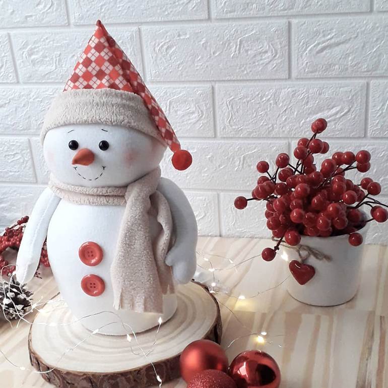 Boneco de neve de natal