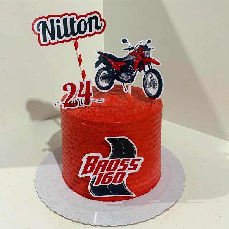 Bolo de moto: 50 modelos para quem ama motociclismo - Artesanato Passo a  Passo!