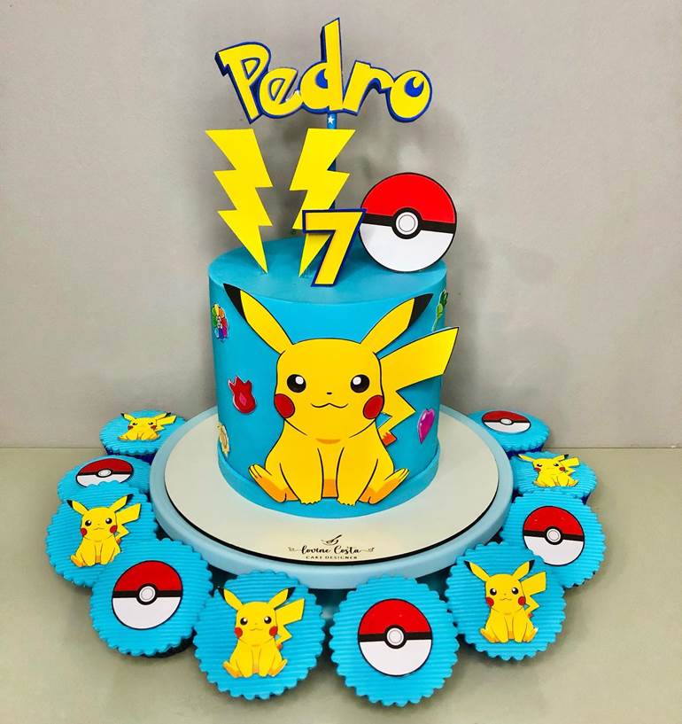 Bolo Pokémon: 50 fotos para inspirar a decoração da sua festa - Artesanato  Passo a Passo!