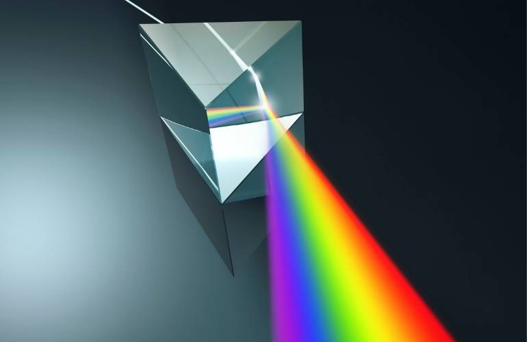 mistura de cores e resultados prisma