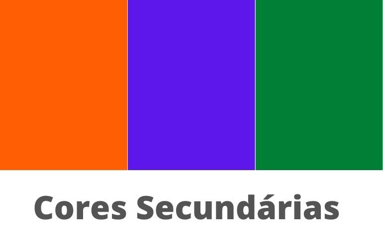 mistura de cores e resultados secundárias