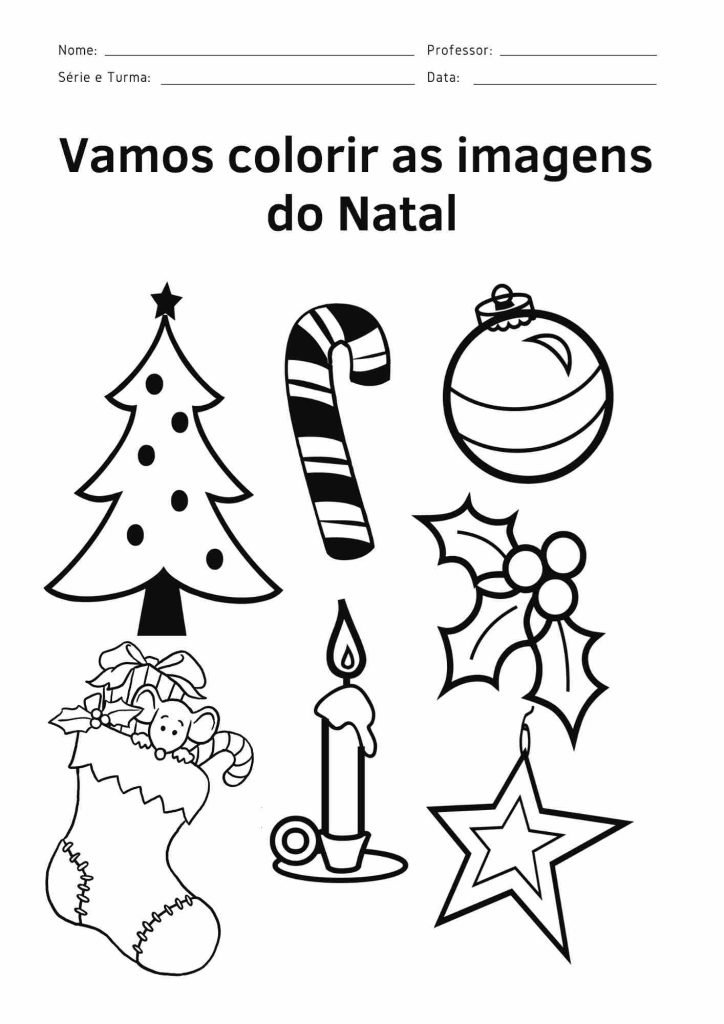 desenhos que simbolizam o natal