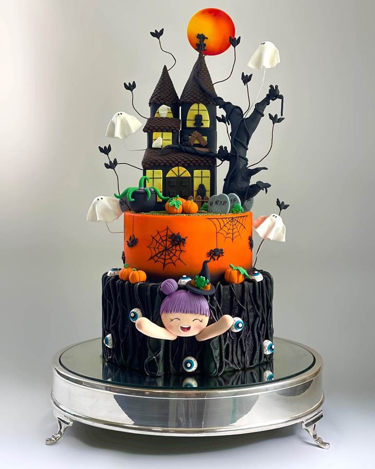 Bolo de Halloween 