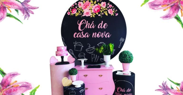 decoracao criativa cha de casa nova