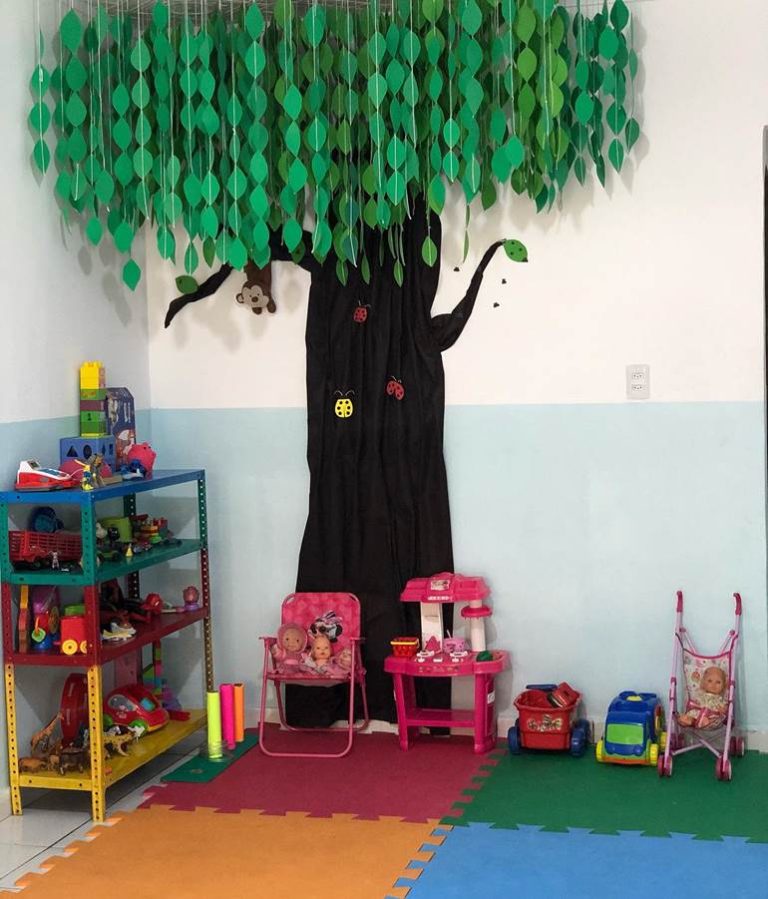 Cantinho da leitura para educação infantil: 30 Ideias e molde para ...