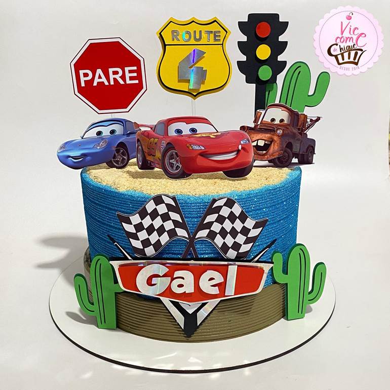 Ontem foi dia de bolo do Mcqueen para o Davi. #bolo #boloinfantil #mcqueen # carros #carrinhoemmovimento #bolosemSãoJoão #sjdr #cake #cakedesing, By  Bolos da Tamara