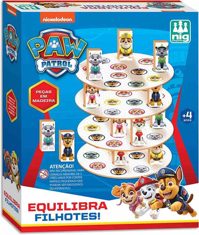 Brinquedo Equilibra Filhotes Patrulha Canina