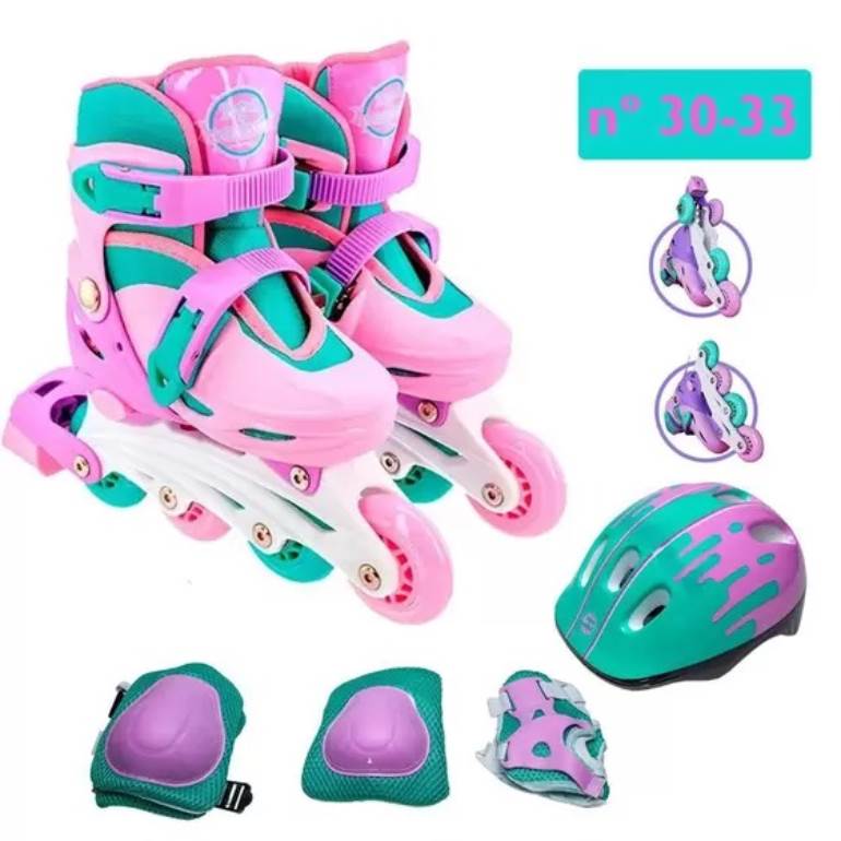 Brinquedo Patins Inline Roller Infantil