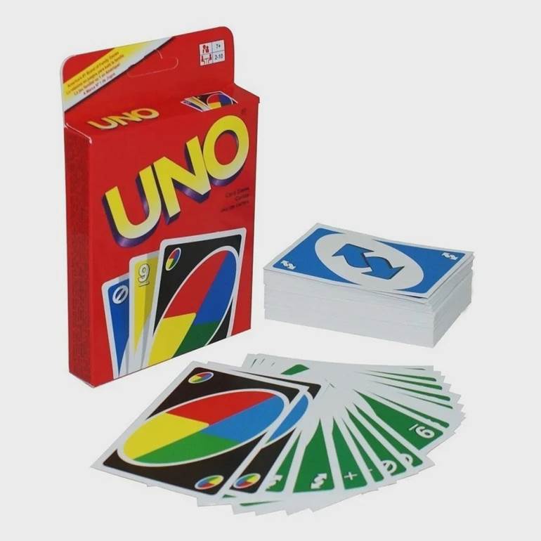 Brinquedo jogo uno 108 cartas