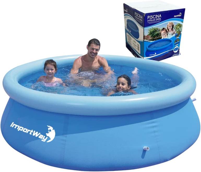 Piscina Inflável azul