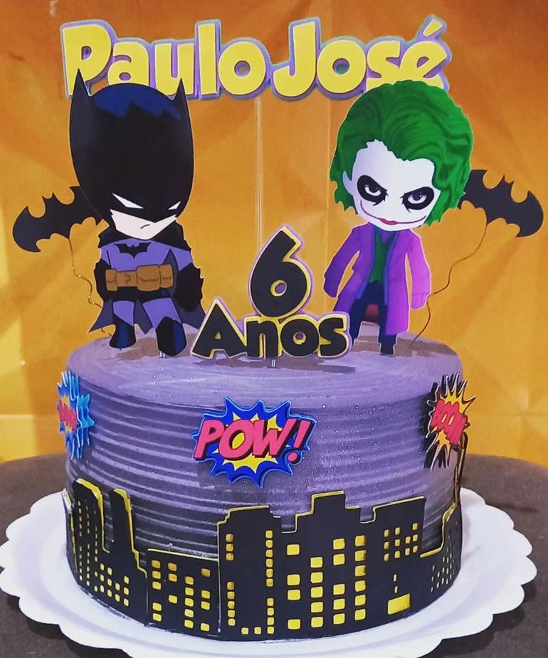 bolo do Batman coringa