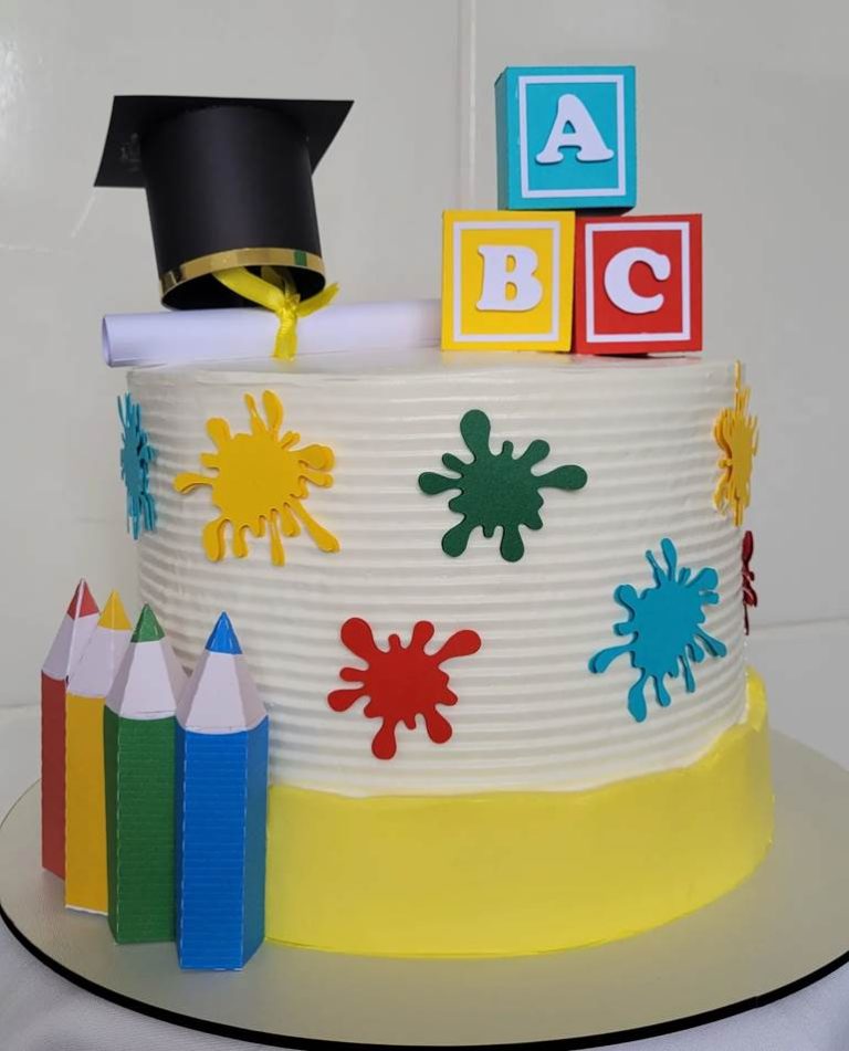 Bolo de Formatura: 70 ideias maravilhosas para comemorar - Artesanato ...