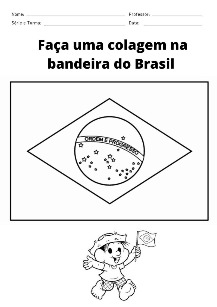 atividade colagem proclamacao da republica