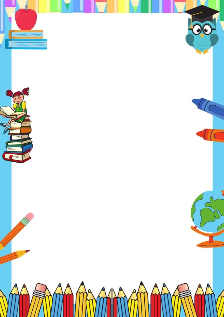Bordas pedagógicas: 20 modelos para imprimir em PDF - Artesanato Passo ...