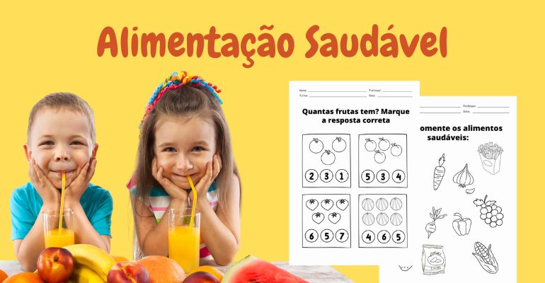 10 atividades lúdicas sobre alimentação na educação infantil