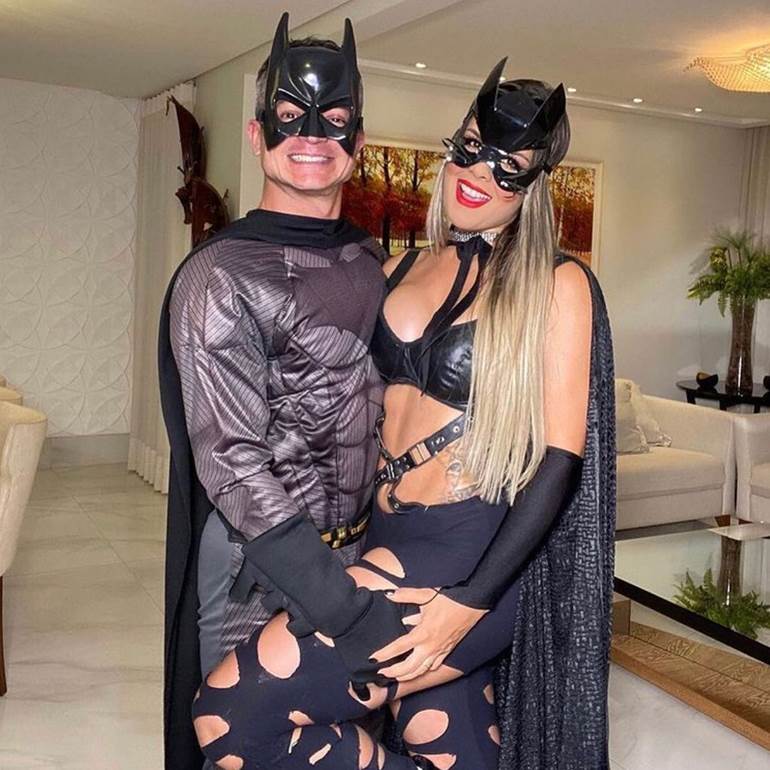 Fantasia de carnaval de batman