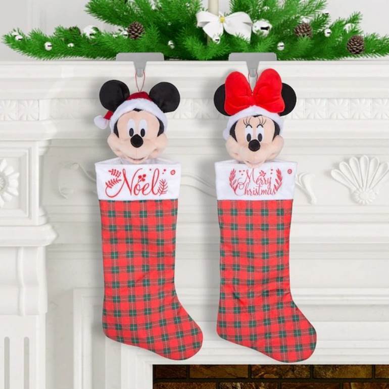 bota natal da minnie e mickey