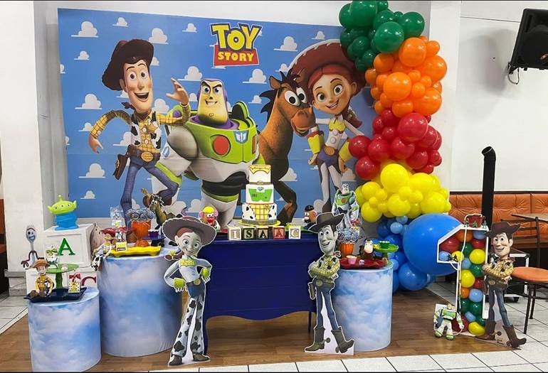 Aniversário 1 ano de Toy Story