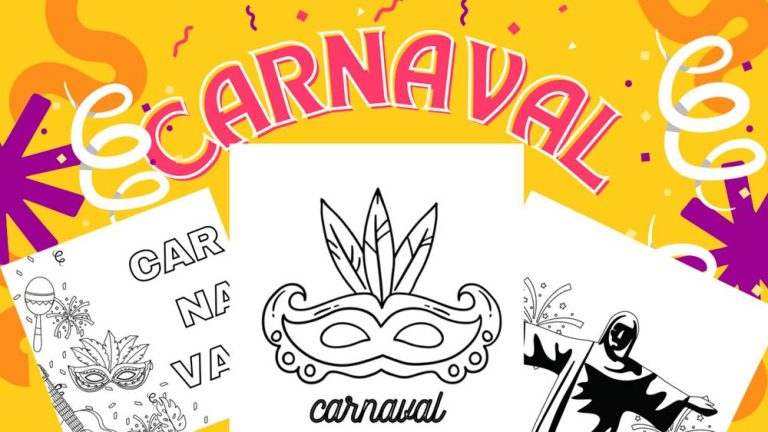 modelos de desenhos de carnaval diferentes
