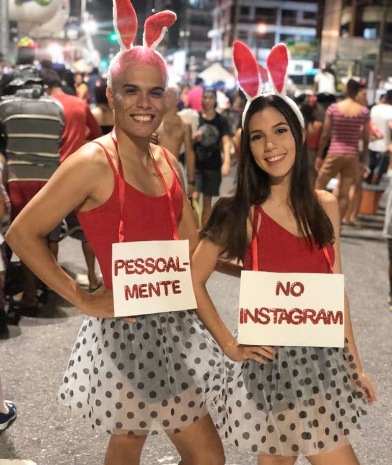 fantasia de carnaval engracada