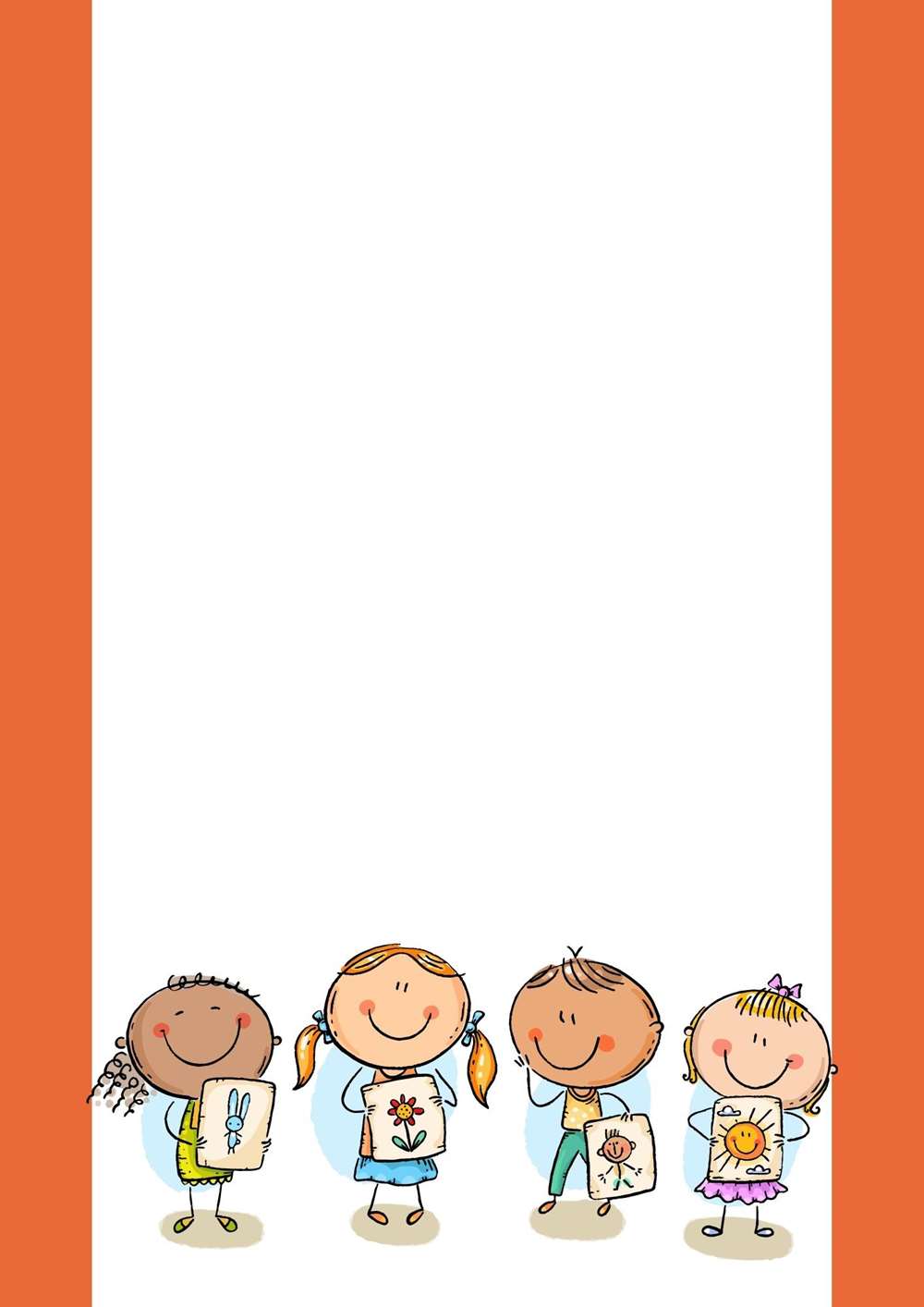 papel com alunos