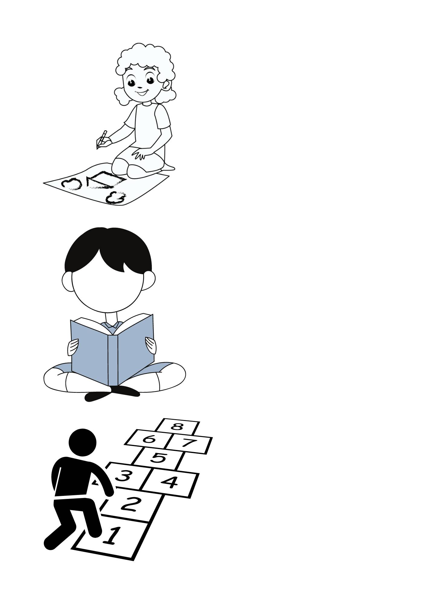 atividade de volta às aulas presenciais