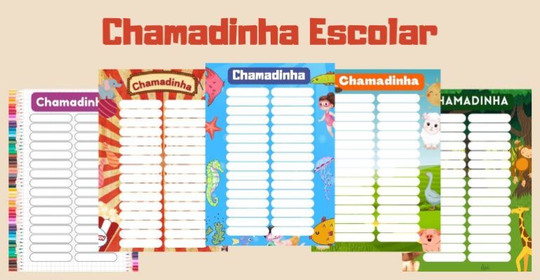 modelo de chamadinha escolar