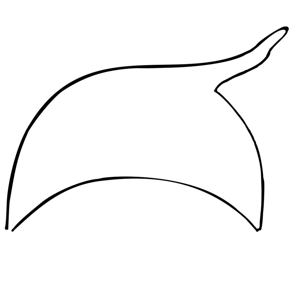 gorro de saci para colorir