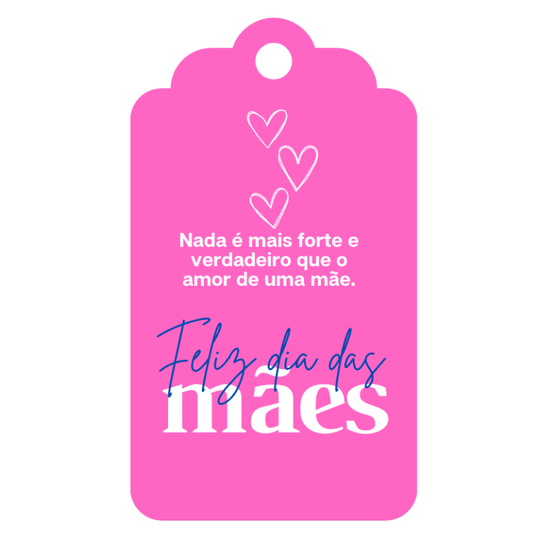 Tags Dia das Mães para imprimir grátis agora mesmo! - Artesanato Passo ...