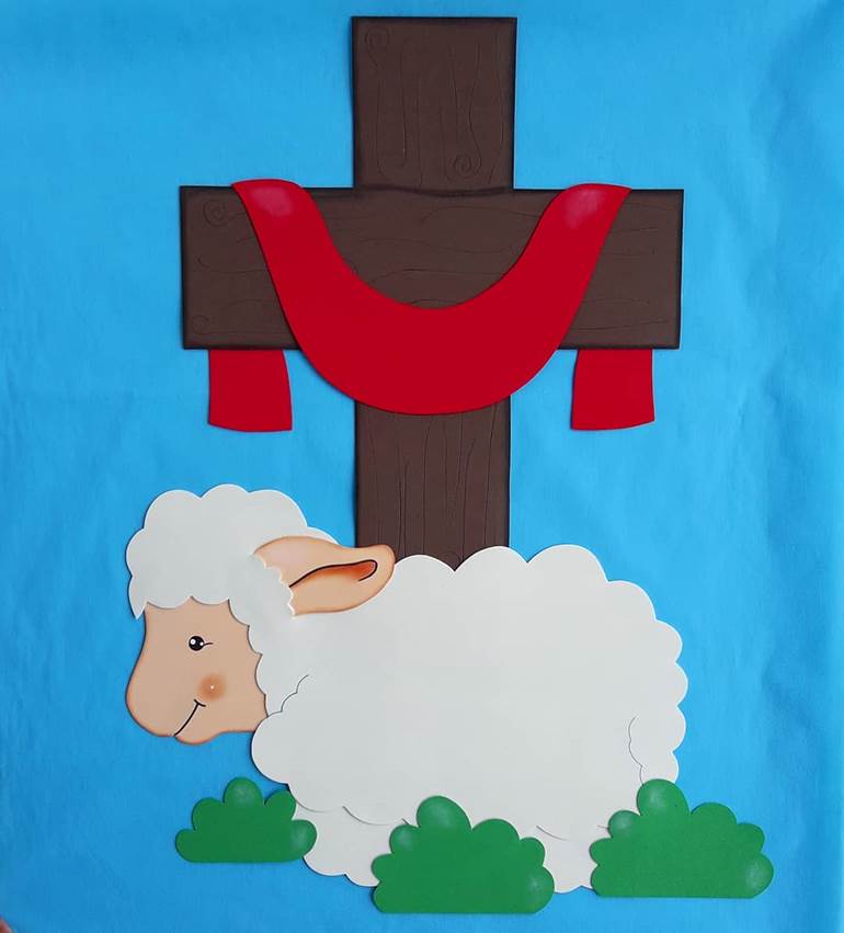 Painel com ovelha