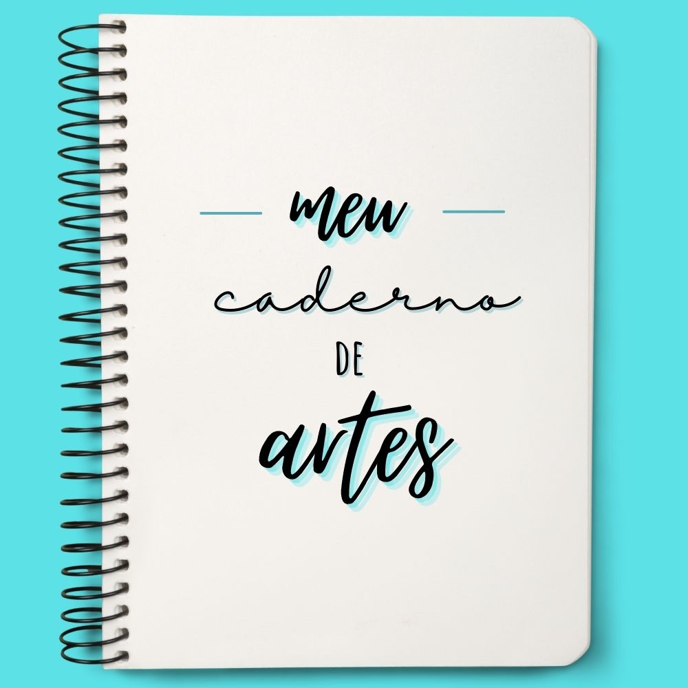 capa de caderno simples