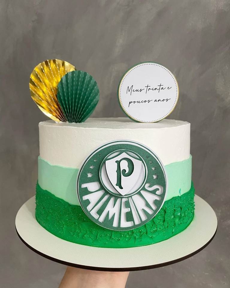 Bolo do Palmeiras: 65 Fotos para homenagear o verdão - Artesanato Passo ...