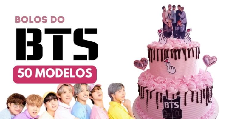 ideias de bolos do bts