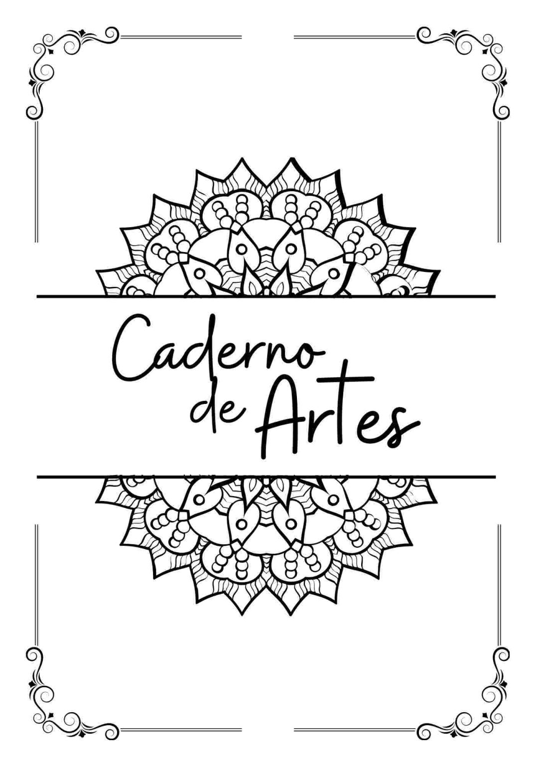 Capa de caderno de artes: Ideias para caprichar na decoração ...